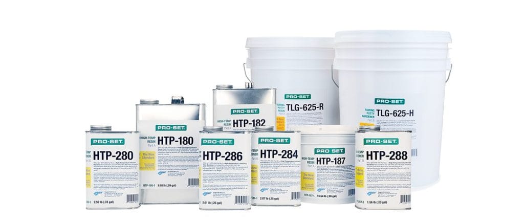 High Temp and tolling pro-set epoxies line of products