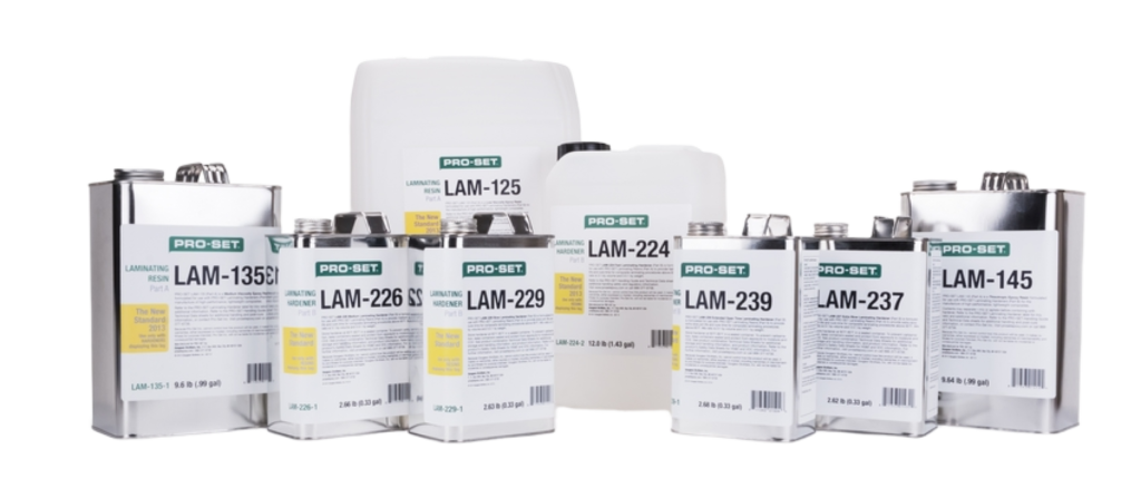 Laminating epoxies pro-set