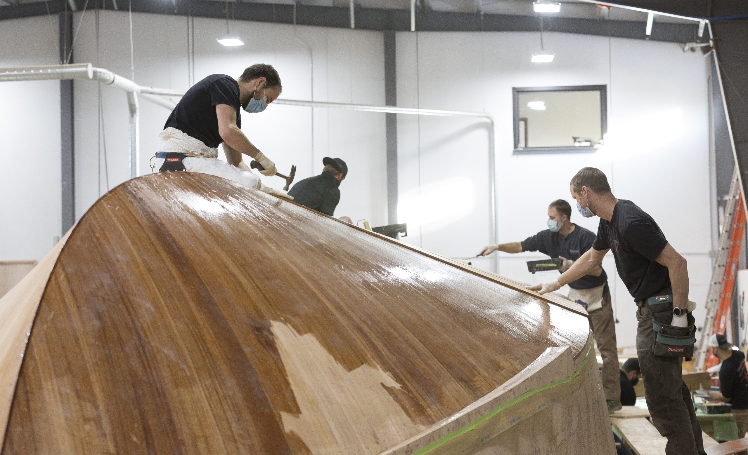 Photo Credit: Dreamboat, designed and built by Van Dam Custom Boats.