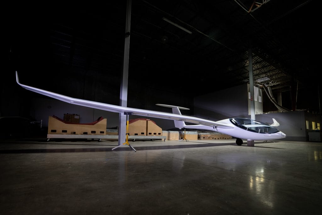 Credit: Glider built by Diloren Composites.